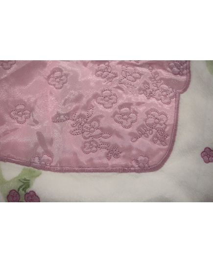 Ковдра 90х110 рожевий Xr home textile 21821, зображення 3