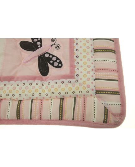 Ковдра 90х110 рожевий Xr home textile 21819, зображення 3