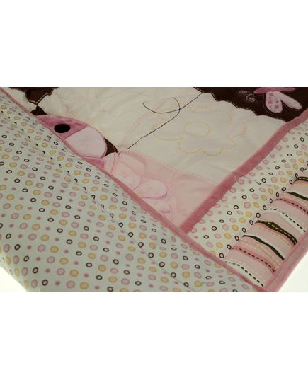 Ковдра 90х110 рожевий Xr home textile 21819, зображення 8