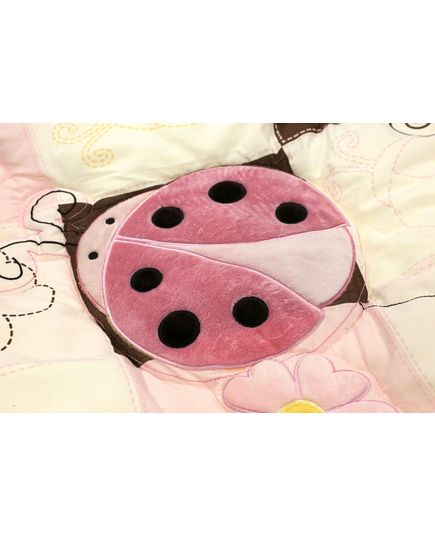 Ковдра 90х110 рожевий Xr home textile 21819, зображення 9