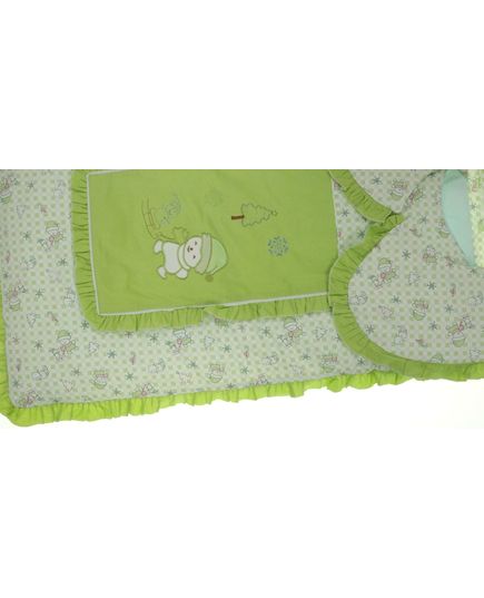 Одеяло 110х140 салатовый Xr home textile 21810, изображение 2