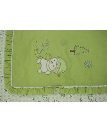 Одеяло 110х140 салатовый Xr home textile 21810, изображение 5