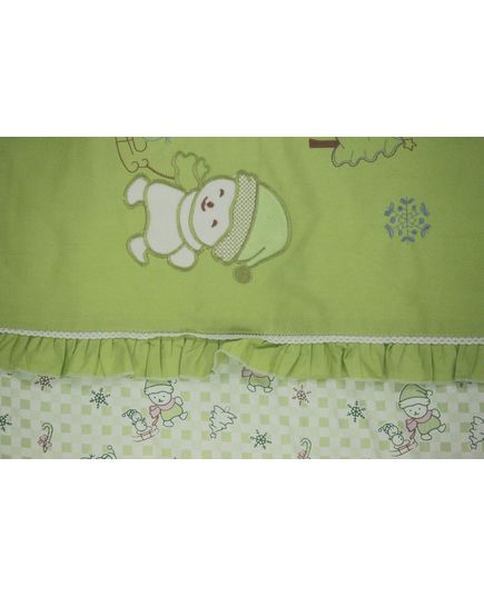 Одеяло 110х140 салатовый Xr home textile 21810, изображение 8