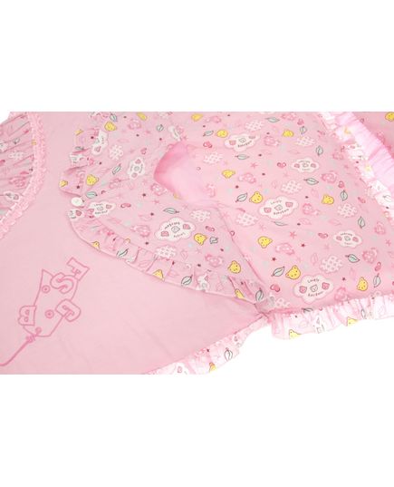 Ковдра 110х140 рожевий Xr home textile 21809, зображення 4