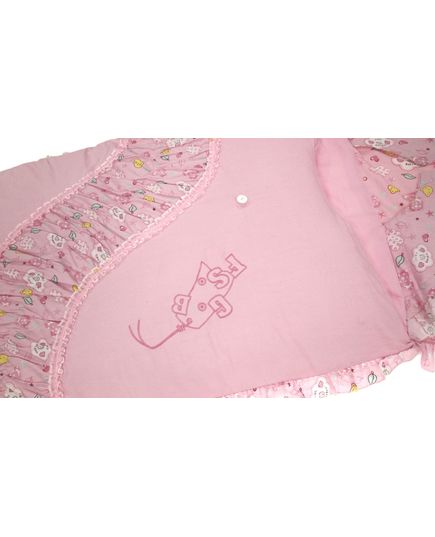 Ковдра 110х140 рожевий Xr home textile 21809, зображення 8