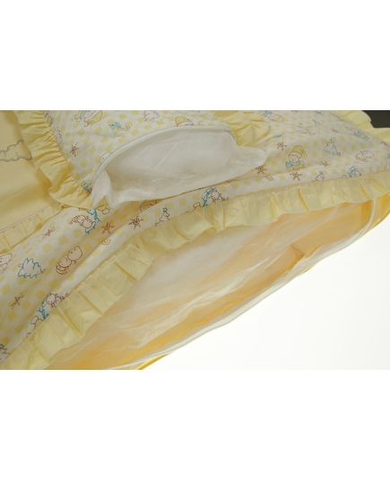 Ковдра 110х140 жовтий Xr home textile 21808, зображення 7