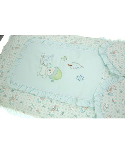 Одеяло 110х140 голубой Xr home textile 11408, изображение 3