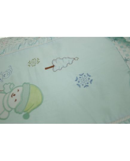 Одеяло 110х140 голубой Xr home textile 11408, изображение 5