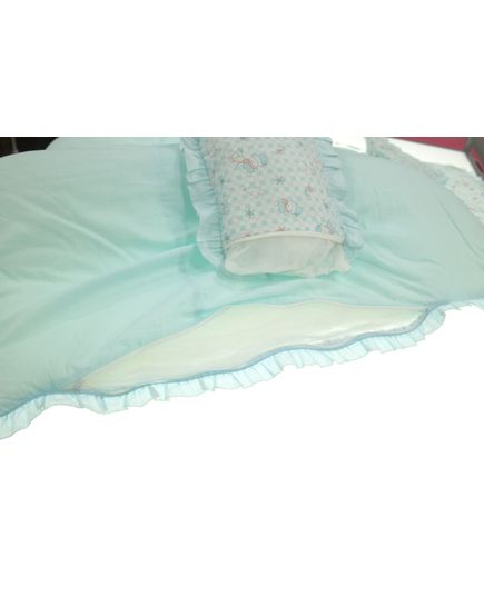 Одеяло 110х140 голубой Xr home textile 11408, изображение 7