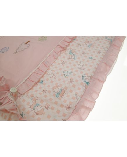 Ковдра 110х140 пудровий Xr home textile 21834, зображення 2