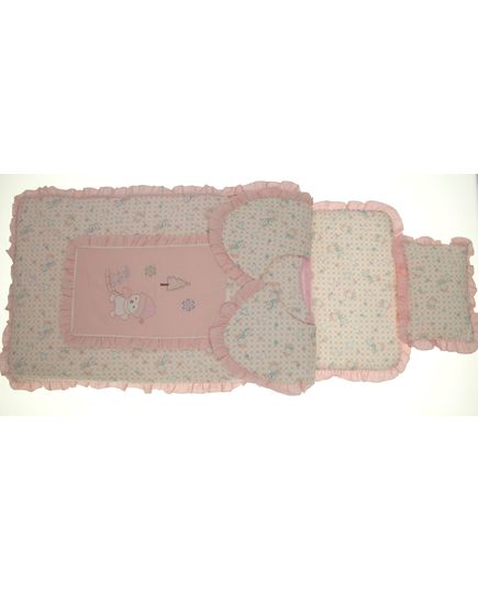 Ковдра 110х140 пудровий Xr home textile 21834, зображення 9