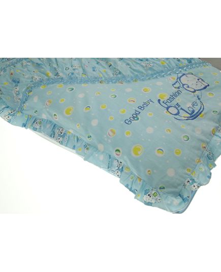 Одеяло 110х140 голубой Xr home textile 21807, изображение 4