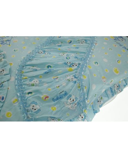 Одеяло 110х140 голубой Xr home textile 21807, изображение 5