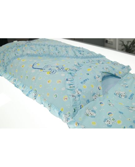 Одеяло 110х140 голубой Xr home textile 21807, изображение 7