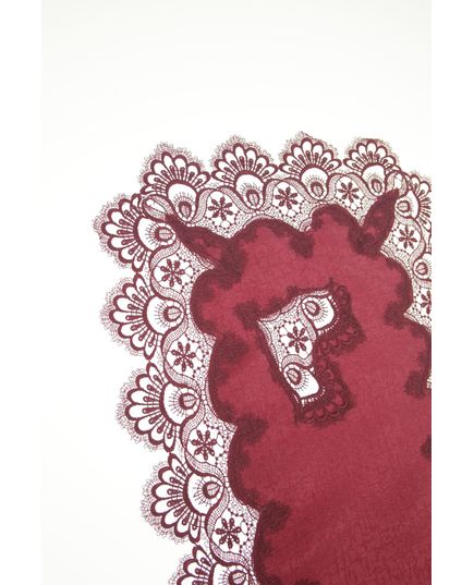 Салфетка 40х90 бордовый TD Seul 8610, изображение 2