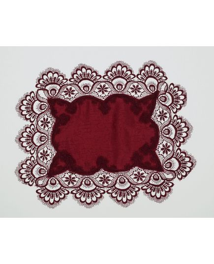 Серветка 30х45 бордовий TD Seul 8572, зображення 2