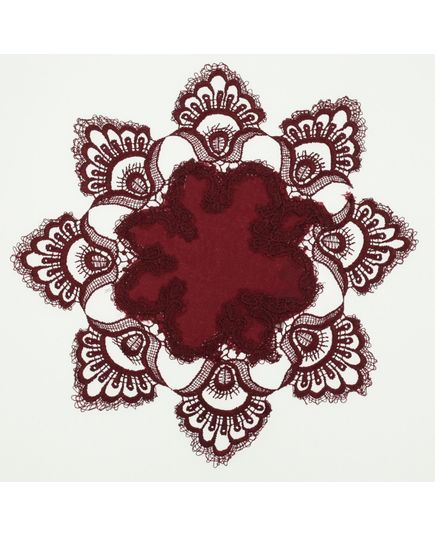 Салфетка 30х30 бордовый TD Seul 8565, изображение 2