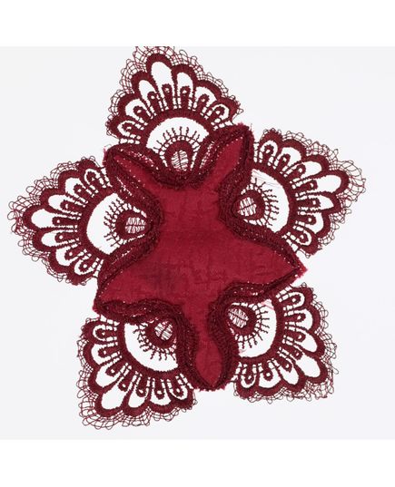 Салфетка 20х20 бордовый TD Seul 8580, изображение 2