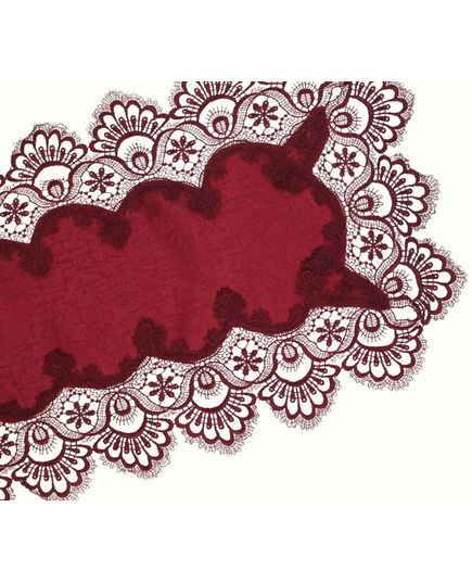 Салфетка 30х75 бордовый TD Seul 8557, изображение 3