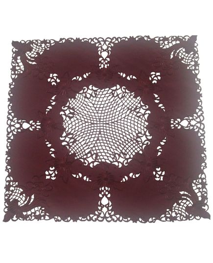 Серветка 85х85 бордовий TD Seul 9346, зображення 2