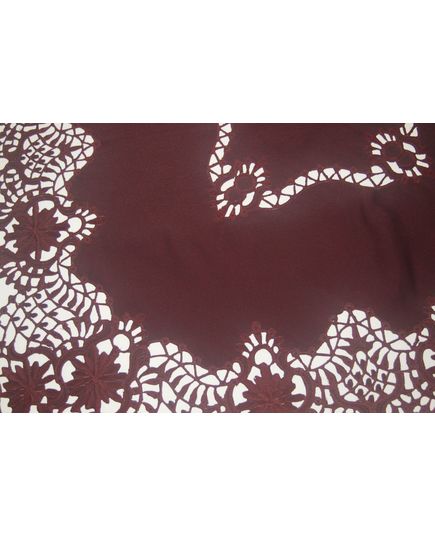 Серветка 85х85 бордовий TD Seul 10451, зображення 5