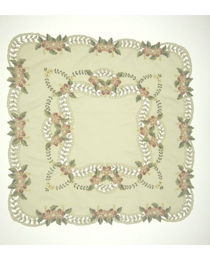 Серветка 80х80 бежевий Elegant Lux 572, зображення 2