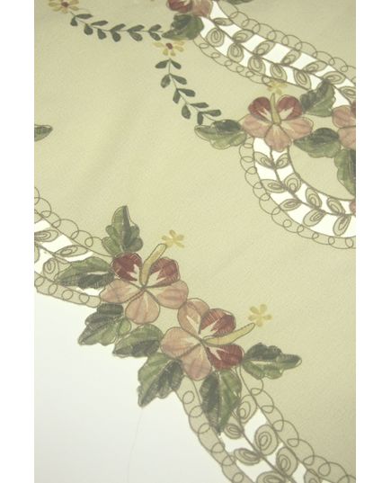 Серветка 80х80 бежевий Elegant Lux 572, зображення 4