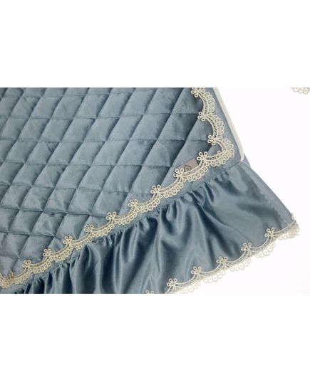 Комплект на стулья 50х48х60 голубой No Brand 18254, изображение 6