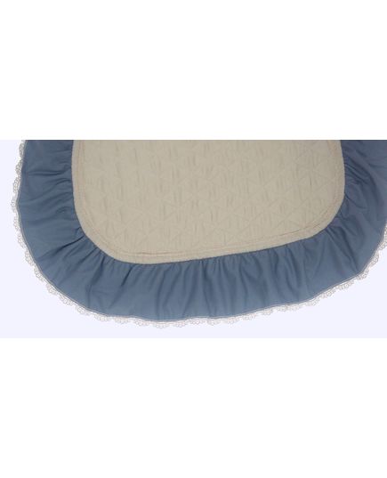 Комплект на стулья 50х48х60 голубой No Brand 18254, изображение 8