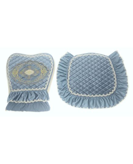 Комплект на стулья 50х48х60 голубой No Brand 18254, изображение 2