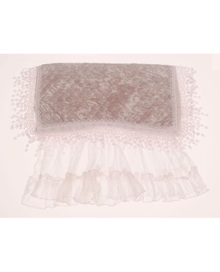 Накидка на спинку стула розовый Aromaniy 22348, изображение 2