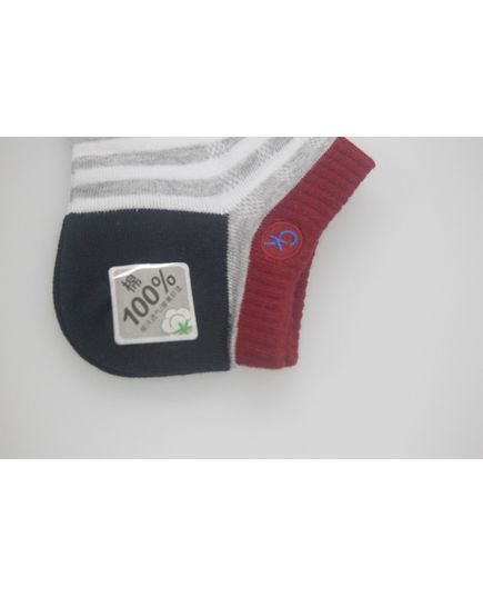 Носки 41-45 серый с синим No Brand 16910, изображение 2