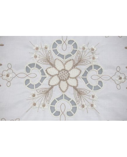 Набор салфеток 34х34 молочный Elegant Lux 2651, изображение 4