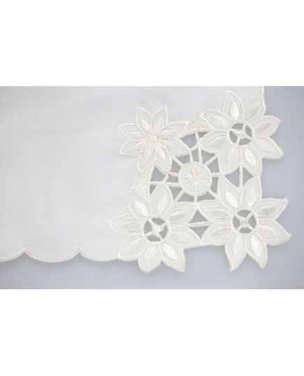 Набор салфеток 28х28 молочный Elegant Lux 2650, изображение 2