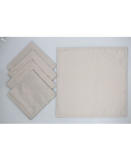 Набор салфеток 40х40 бежевый Pavia 21622, изображение 4