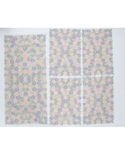 Набор салфеток 80х80 кофейный No Brand 4501, изображение 6