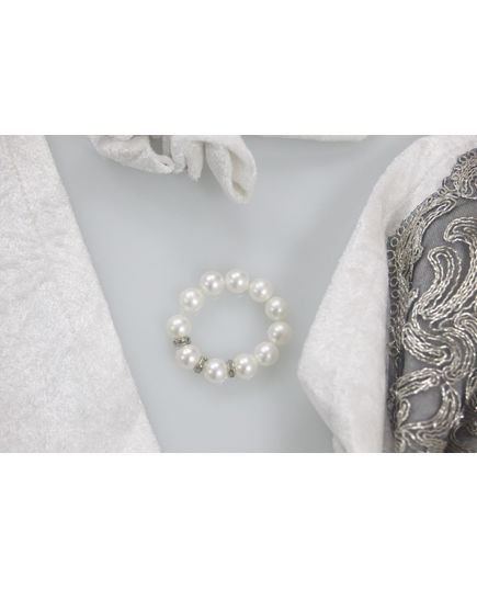 Набор салфеток 35х35 белый Elegant Lux 19709, изображение 4