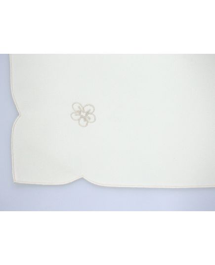 Серветка 40х40 білий Elegant Lux 18401, зображення 2