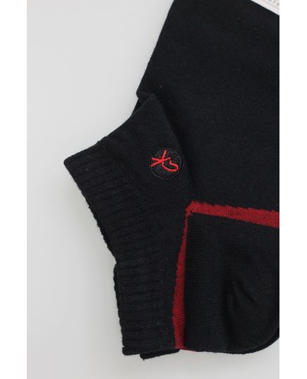 Носки 41-45 черный с красным No Brand 16931, изображение 3