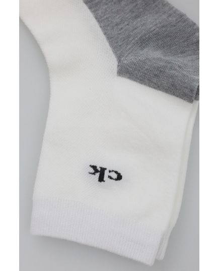 Носки 39-42 белый с серым No Brand 16303, изображение 3