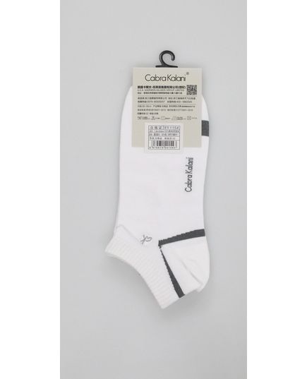 Носки 41-45 белый с серым No Brand 16930, изображение 2