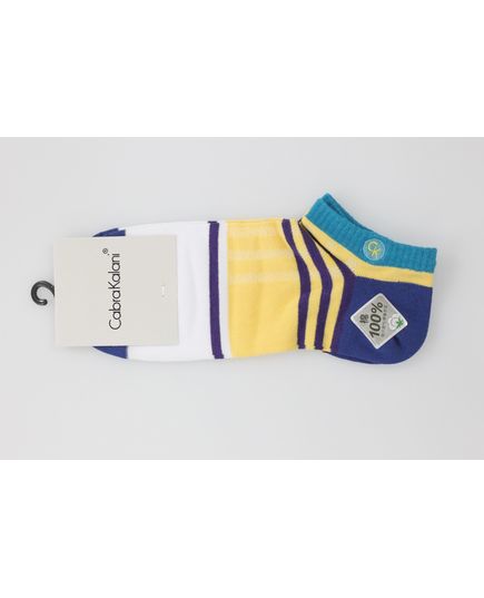 Носки 39-42 белый с желтым No Brand 16911, изображение 2