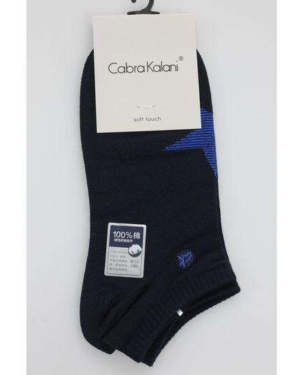 Шкарпетки 41-45 чорний з синім No Brand 16924, зображення 5