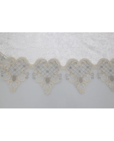 Серветка 50х140 молочний Magik Colection 21438, зображення 3