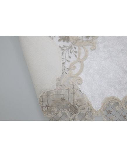 Серветка 50х140 молочний Magik Colection 21438, зображення 4