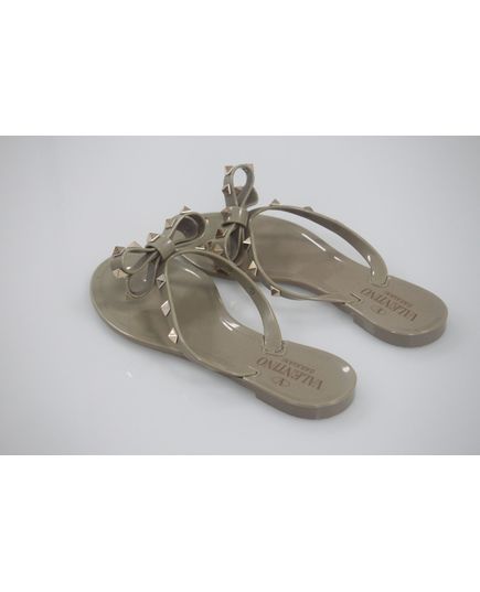 Шлепанцы 36 бежевый Valentino 16891, изображение 3