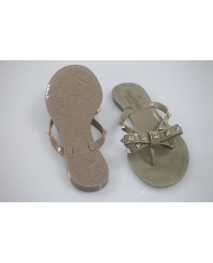 Шлепанцы 36 бежевый Valentino 16891, изображение 7