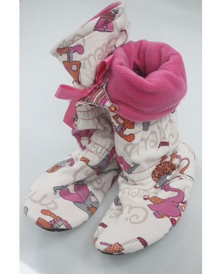 Тапки-сапожки 39-40 белый Aqua 10056, изображение 7