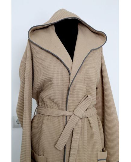 Халат мужской L-40 капучиновый Soft Show 21842, изображение 4