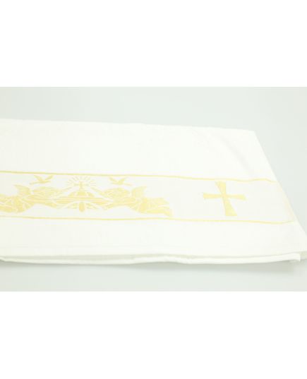 Крыжма-полотенце 70х140 белый IssiHome 15971, изображение 5